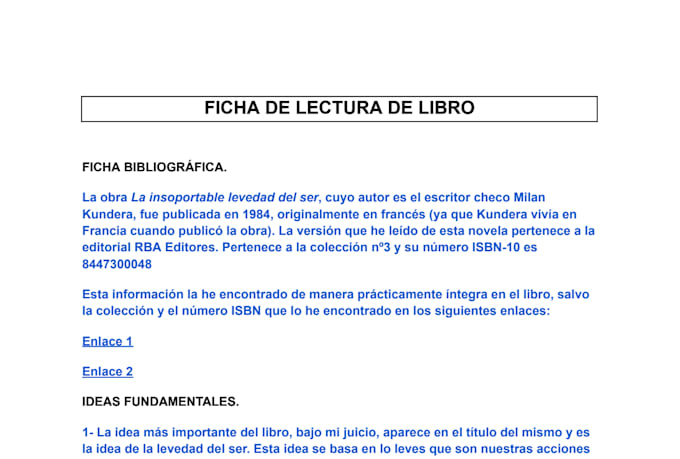 proofread and improve your spanish text